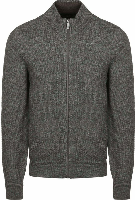 State Of Art - Vest Structure - Groen - Regular-Fit