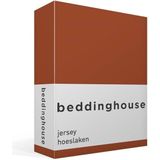 Beddinghouse Jersey - Hoeslaken - Eenpersoons - 80/90x200/220 cm - Terra