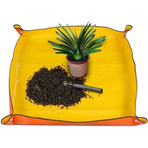 Inovra ® Waterdichte Tuinmat voor Binnen en Buiten - Handige Opvouwbare Plantmat voor Kamerplanten en Succulenten