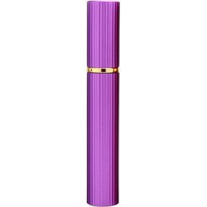 Ribble Parfumflesje - Parfumflesje voor in vliegtuig - Hervulbaar - Navulbare Parfum Verstuiver - Voor op reis - Lipstick formaat - 8ML - Paars