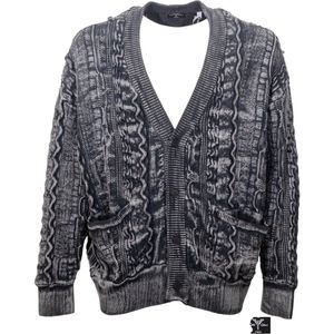 Carlo Colucci Heren Vest Zwart C11018/20