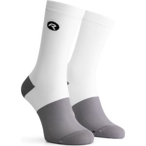 Rogelli Distance Fietssokken Heren - Wielrensokken - Wit - Maat 44-47