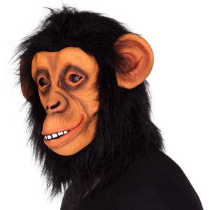 Boland - Latex hoofdmasker Chimpansee - Volwassenen - Aap - Dieren