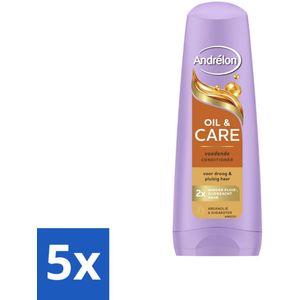 Andrélon – Conditioner – Oil & Care – 200 ml - Bulkverpakking - 5 stuks