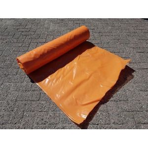 Bodem folie - Kruipruimte folie - Vloerisolatie folie 4x12 Meter oranje 230MU
