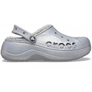 CROCS Baya Platform Glitter Vrouwen LichtGrijs/Multi 34/35 W5