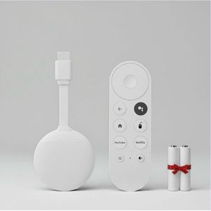 Android Streaming tv dongle 4K - Chromecast Android tv - Google Assistant- 2GB RAM / 16GB ROM - incl. batterijen