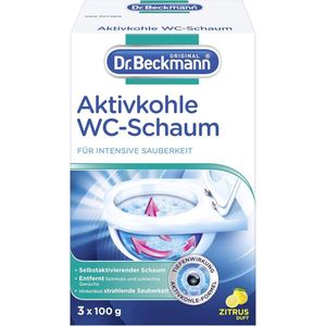 Actieve Kool Toiletschuim - Zelfactiverend Schuim voor Grondige Reiniging - 3 x 100 g