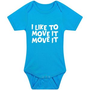 I like to move it | rompertje | geboorte | dansen | bewegen | jongen