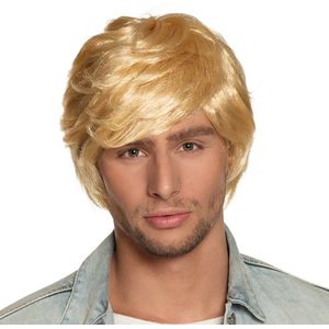 Boland - Pruik Tyler blond Blond - Steil - Kort - Mannen - - 60's & 70's - Hippie & Flower Power
