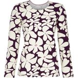 Ringella - Bloomy - Pyjamashirt - Paars - Lange Mouwen