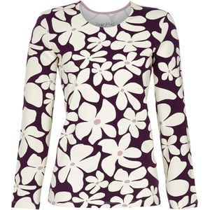 Ringella - Bloomy - Pyjamashirt - Paars - Lange Mouwen