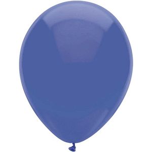 Haza - Ballonnen - marine blauw - verjaardag feest - 100x stuks - 29cm