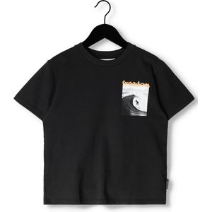 Molo Riley Polo's & T-shirts Jongens - Polo shirt - Zwart - Maat 104