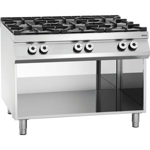 Gasfornuis - 6-Branders - OO - Bartscher 2951121 - Horeca & Professioneel