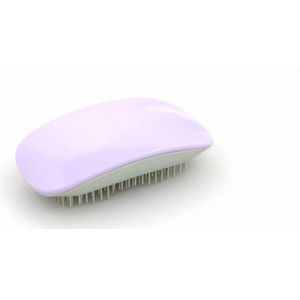 Tangle Mouse Borstel Soft Lavender Silver Stone (lila/grijs)
