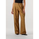 EDITED Louisa Trousers Broeken Dames - Oker - Maat 34