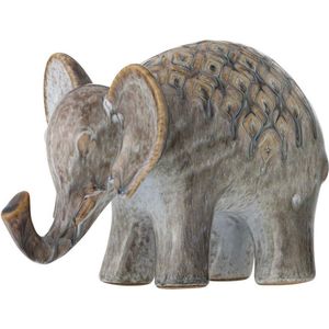 Bloomingville – Longuro ornament bruin – 20 x 14 x 12 cm