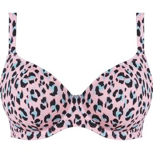 Freya - CALA FIESTA UW Plunge Bikini Top - LEOPARD - Vrouwen - Maat 70D