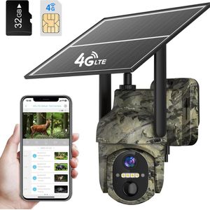 Equivera Wildcamera voor Buiten - Wildcamera met Nachtzicht - WiFi - Hoge Resolutie - Waterdicht - Wild Camera - Premium