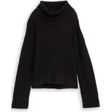 Tom Tailor - Coltrui - Deep Black - Met Col - Lange Mouwen