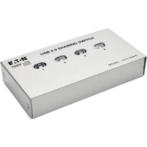 Tripp Lite U215-004-R interface hub USB 2.0 480 Mbit/s Zilver