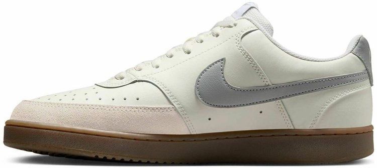 Nike - Court Vision Low - Tennisschoenen - Sail - Lt Smoke Grey - Lt Orewood Brown - White
