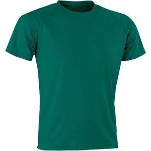 Spiro Volwassenen Unisex Impact Aircool Tee (Fles groen)