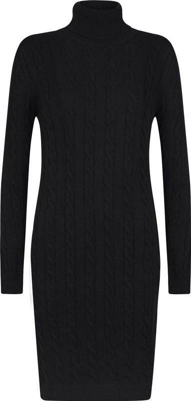 Felix Hardy Coltrui Jurk Gebreide Trui Coltrui Lang Dames Schwarz - L