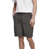 Build your Brand Terry Shorts BY080 - Charcoal (Heather) - L