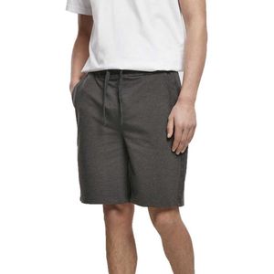 Build your Brand Terry Shorts BY080 - Charcoal (Heather) - L