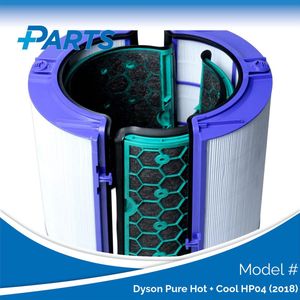 Dyson Pure Hot + Cool HP04 (2018) Filter van Plus.Parts® geschikt voor Dyson