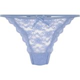 Hunkemöller - Dames Lingerie String Mini - Blauw