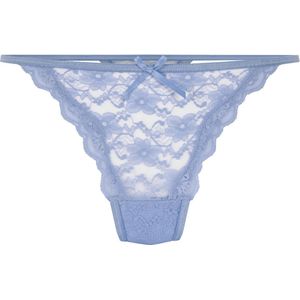 Hunkemöller - Dames Lingerie String Mini - Blauw