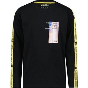 4PRESIDENT T-shirt jongens - Black - Maat 152