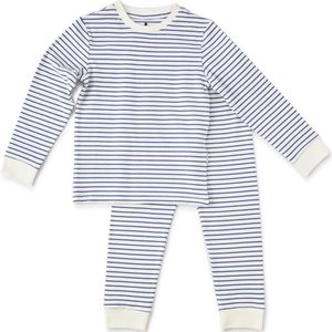 Little Label Pyjama Jongens - Maat 74-80 - Wit, Rood, Zwart - Zachte BIO Katoen