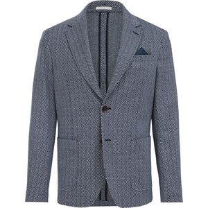 Van Gils Heren slim fit blazer met jacquard-dessin