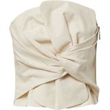 COMMA Top 'Comma x Füsun Lindner'  beige