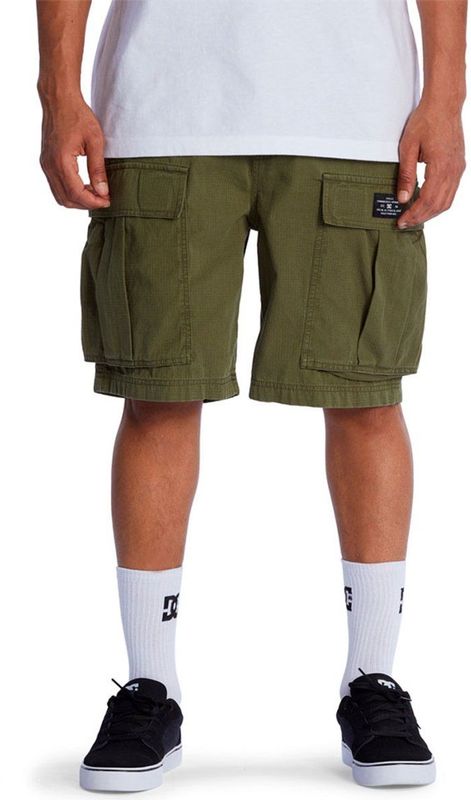 Lineguide - Cargoshorts - Katoen - Baggy Fit - Ritssluiting