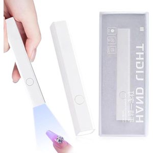 UV Mini Nageldroger Draagbaar - Sneldrogende Handheld LED Mini UV Lamp - Oplaadbaar