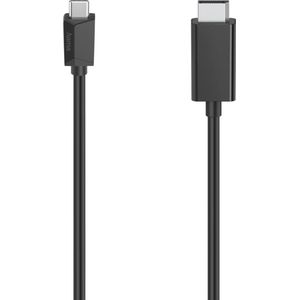 Hama Video-kabel USB-C-stekker - DisplayPort-stekker Ultra-HD 4K 1,50 M