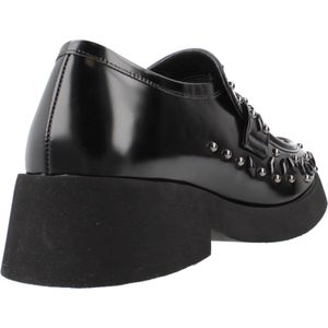 Noa Harmon - 9832N - Loafers - Zwart - Dikke Zool - Dames