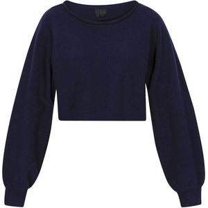 DreiMaster - Klassik - Trui - Navy - Lange Mouw - Boothals