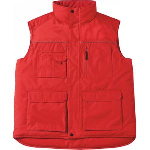 Bodywarmer Unisex XL B&C Mouwloos Red 100% Polyester