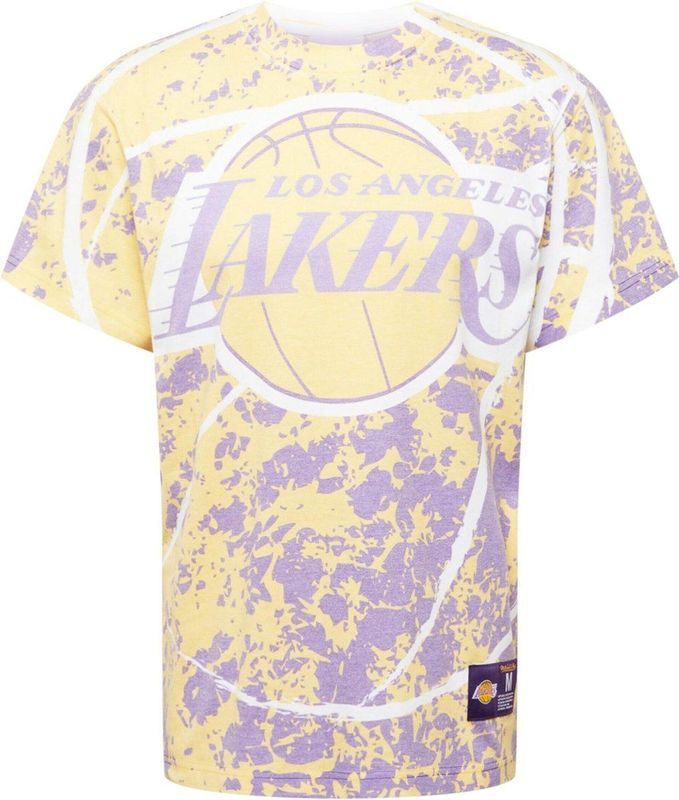 Mitchell & Ness shirt jumbotron Lichtgeel-L