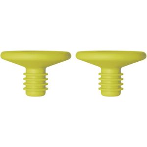 Vice Versa Hombre Stoppers - Siliconen - Set van 2 Stuks - Groen