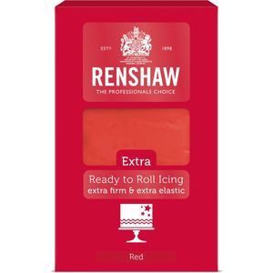 Renshaw Rolfondant Extra 1kg -Red-