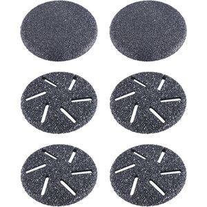 Vervangende Slijpkoppen voor Elektrische Voetvijlen - 6 Stuks