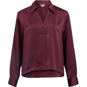 Object Blouse Objchilli Re Shirt E Wi25 23048587 Mauve Wine Dames Maat - W36