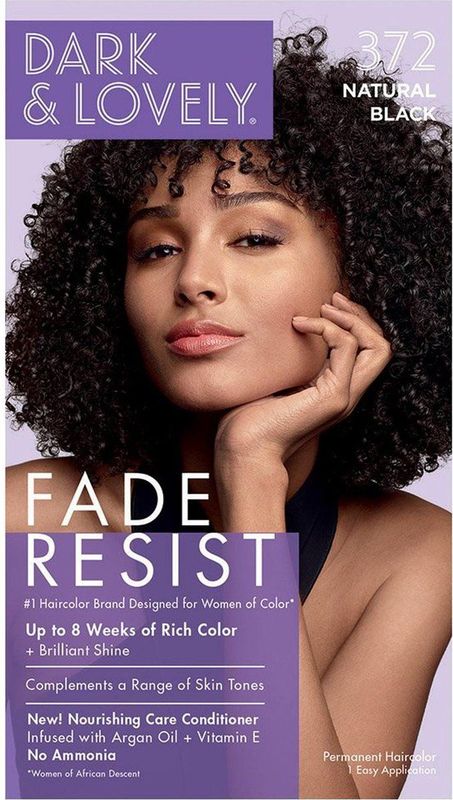 Dark & Lovely - Color #372 - Kleurspoeling - Natuurlijk Zwart